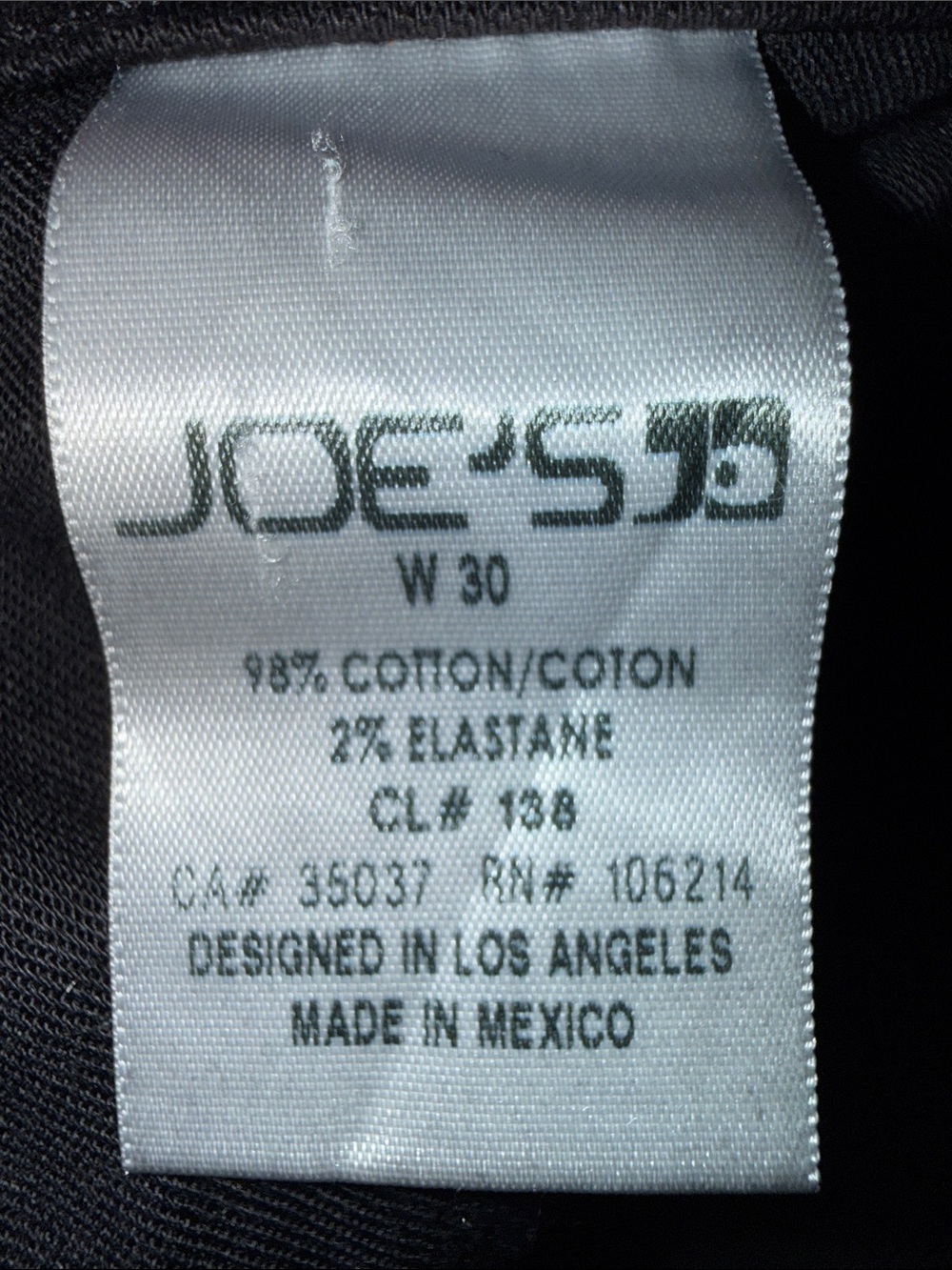 Joe's Jeans Decker Wash Black Slim Straight-Leg Jeans - Picture 9 of 14